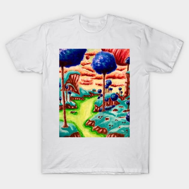 Namek T-Shirt by Saquanarts